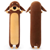 Dachshund Dog Plush Toys-35.4'' Dachshund Dog Plushie Stuffed Animal, Large Plush Pillow, Cute Soft Plsuhies Gifts Plushie Stuff