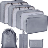 Seyrolin Travel Organizer Pouch Packing Cubes For Travel Essentials Toiletry Bag, Travel Luggage Organizers With Laundry Bag Tra
