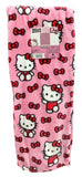 NORTHWEST Hello Kitty Throw Blankets - Cloud Throw 60 x 70, Pink - Hello Kitty amid Red Bows