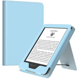 MoKo Case for 6 All-New Kindle(11th Generation 2024/2022 Release), Lightweight PU Leather Cover Stand Shell with Hand Strap Auto