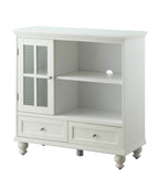 Convenience Concepts Tahoe Highboy TV Stand, White