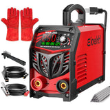 250Amp Stick Welder 110V/220V Dual Voltage, with LED Display ARC Welding Machine w/Hot Start, IGBT Inverter, Portable Welder wit
