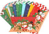 BIG BOX 10 pcs Christmas Small Boxes,Gift Pillow Boxes Candy Jewellery Box for Christmas Party Favor