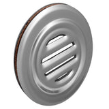 CRL Satin Anodized Finish Aluminum No-Draft Speak-Thru