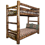 Montana Woodworks Glacier Country Collection Twin Over Twin Bunk Bed