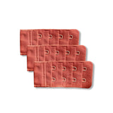 Trylo Bra Hook 2X4 Pack 3 - Coral,CORAL,,B0C9CDPDLD