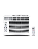 Midea 5,000 BTU Window Air Conditioner, Cools up to 150 Sq. Ft. with Easy-to-Use Reusable Filter, Remote, Perfect AC for Bedroom