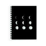 Plan To Gift Unruled Moon Face Notebook Wire Bound Spiral Printed Pages:160 (Size A5)