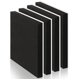 Joyfolk 4 Pcs 1 Thick Foam Padding Sheet with Adhesive Backing Closed Cell 12 Inch x 12 Inch Self Stick Neoprene Insulation Foam