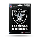 Rico Industries NFL Football Las Vegas Raiders LAS Vegas Logo Medium Die Cut Decal