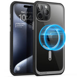 SUPCASE for iPhone 15 Pro Case (Unicorn Beetle Mag), [Compatible with MagSafe] [Military-Grade Protection] Protective Slim Clear