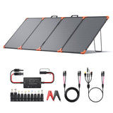 200 watt 12V Solar Battery Charger with 20A PWM Controller,RV Essentials,Portable Foldable Solar Panel for Power Station,23.5% H