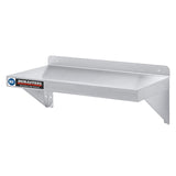 DuraSteel Stainless Steel Wall Mount Shelf 24 Wide x 14 Deep Commercial Grade NSF Certified Good for Restaurant, Bar, Home