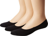 Sperry TopSider MenS Solid Canoe 3 Pair Pack Liner Socks, Black, 1013 (Shoe Size 612)