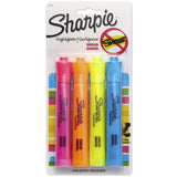 SHARPIE Accent TankStyle Highlighters, 4 Colored Highlighters (25174PP)