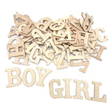 Wooden Letters for Crafts, 2 Inch Unfinished Capital Wooden Alphabet Letters&Numbers Wood Letters for DIY Painting Arts Home Dec