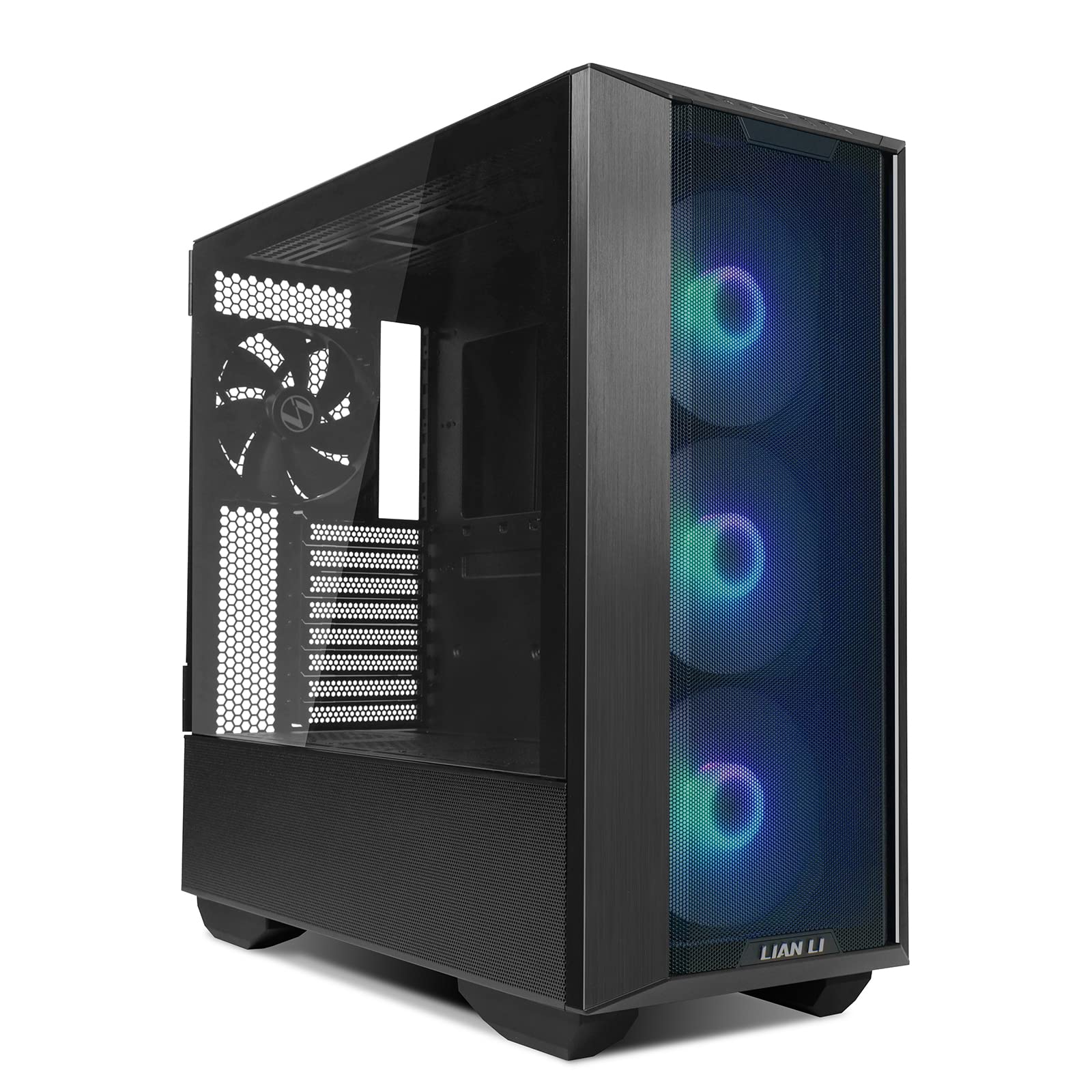 Lian Li Lancool Iii E-Atx Pc Case, Spacious Rgb Gaming Computer Case With Hinged Tempered Glass Doors, Fine Mesh Panels, 4X140Mm
