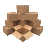 Amazon Basics Cardboard Moving and Storage Boxes, 12 Pack, Large, Brown, 20 x 20 x 15