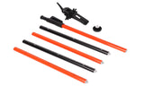 Telescoping Pole, Telescoping Support Pole with Extendable Mounting Pole for Lasers Level of Rotary and Line Lasers