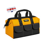 WINHUNT 15 Inch Tool Bag with 5 Pockets, Heavy Duty Tool Bag for Tools, 37x21x26cm, Durable 1680 Denier Nylon, Ideal for DIY Ent