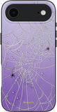 SCORPIFY for iPhone 17 Air Case [Compatible with MagSafe] with Halloween Heart of Webs, Cute Purple Magnetic Phone Cover Bumper 