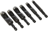 DrillMaster 67030 Hollow Punch Set for Drills and Drill Presses, Pack of 6