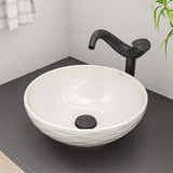 ALFI brand AB9055-BM Bathroom Sink Drain, 7.63L x 2.75W x 2.75H, Black Matte