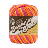 Lily Sugar N Cream The Original Ombre Yarn, 2oz, Gauge 4 Medium, 100% Cotton, Playtime - Machine Wash & Dry
