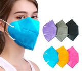 GreatDio Pack Of 2 (Magic Lily) ML1001 Protective 5 Layered Reusable Face Mask KN95 (3D KN95 Face Mask)40% Melt Brown Fabric,40