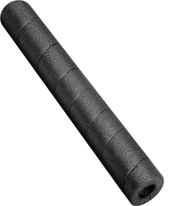 1 Pcs Pipe Insulation Foam Tube - 15.7 Inches Black Pool Noodles Foam - Multi-Purpose Snake Wrap Foam Protection for Outdoor Ind
