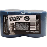 Mueller MWrap LatexFree Prewrap, 2.75 X 21.4 Yd Roll, Navy Blue, 2 Pack