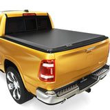 YITAMOTOR Soft Roll Up Truck Bed Tonneau Cover Compatible with 2009-2024 Dodge Ram 1500 (19-24 Classic ONLY), Fleetside 5.7 ft B