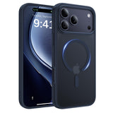 Shiiuou Magnetic for iPhone 17 Pro Case, [Anti-Slip] [Military-Grade Drop Protection] [Camera Protection] Skin-Friendly Slim Mat