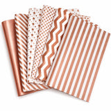 Offizon 120 Sheets of Rose Gold Wrapping Tissue Paper, 13.5x20 Inches Gift Wrapping Paper, Colorful DIY Tissue Paper (35x50cm)