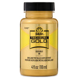 FolkArt Gold Treasure Brilliant Metallic Acrylic Paint, 4 oz