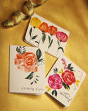 Handmade For Soul All Occasion Greeting Cards Set 3 Blank Greeting Cards With Envelopes | Combo Pack Of 3| Thinking Of You |