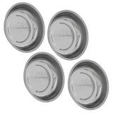 Abn Magnetic Tool Tray 4Pk - 3In Steel Magnetic Parts Bowl Screw And Bolt Mechanic Magnet Screw Dish For Tools And Parts