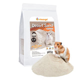 Niteangel Hamster Desert Bath Sand | No-Dust Bath or Potty Litter for Hamsters, Chinchillas, Gerbils, Mice, Degus and Other Smal
