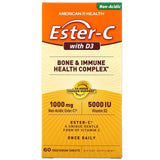 American Health Ester C With D3 60 Tab