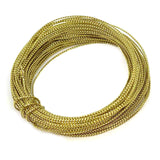 Morex Ribbon 50ft Bowdabra, 50 FT, Bow Wire, Gold