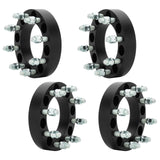 ILONPA 8x6.5 2 (50.8mm) Wheel Spacers with 130mm Bore, 9/16-18 Studs Thread Pitch, 4pcs Forged Rim Adapters 8x165.1mm 8 Lugs for