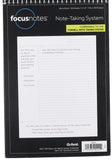 FocusNotes Steno Book, 6 x 9, White, 80 Sheets