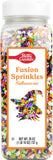Betty Crocker Fusion Sprinkles Halloween Mix, Spooky Black, Orange, Green & Purple Sprinkles for Decorating Treats, Cookies & Ca