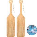 Outus 4 Pieces 15 Inch Unfinished Wooden Paddle Solid Pine Wood Paddle for Traditional Greek Arts, Crafts, Sorority, Fraternity 