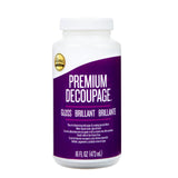 Aleenes Premium Decoupage Sealer, Gloss Finish, Quick Dry, Shiny Finish 16 fl oz
