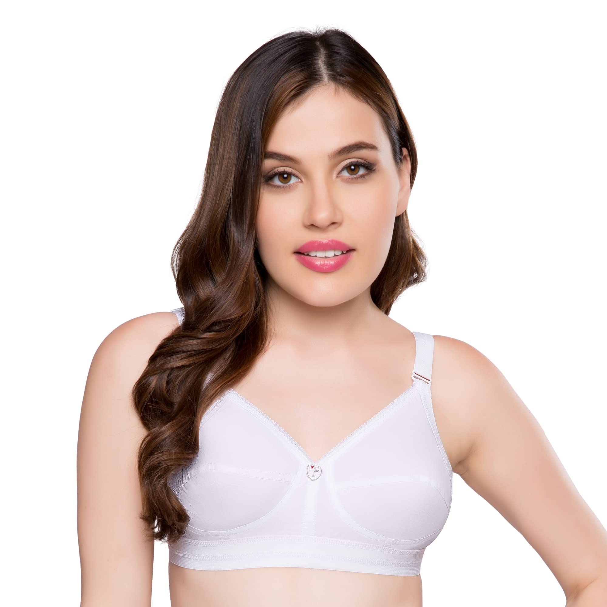 Trylo Namrata 34 White C - Cup,WHITE,34,B09C3HT1JS