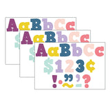 Oh Happy Day Bold Block 4 Letters Combo Pack, 230 Pieces Per Pack, 3 Packs