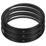 uxcell 3pcs A87 or 4L890 Classic Wrapped Rubber V-Belt, 87(2210mm) Inside Circumference, A Profile V Belt