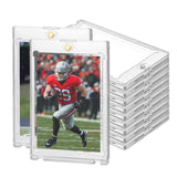 130PT Magnetic Card Holders for Trading Cards, 18ct One Card Touch Holder Baseball Card Thick Protectors Hard Plastic Magnetic C