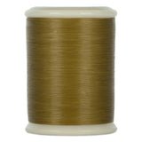 YLI Hand Quilting Thread - 100% Egyptian Cotton, Glazed, Strong & Tangle-Free, 500 yd. Spool - Light Brown